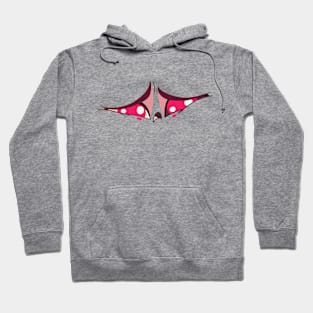 Hazbin Hotel / angel dust cute eyes Hoodie